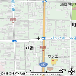 有限会社喜久樹園　中新田営業所周辺の地図