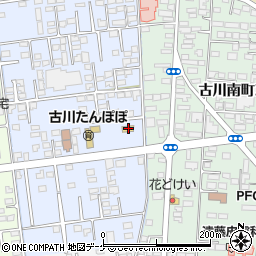 セブンイレブン古川小稲葉町店周辺の地図