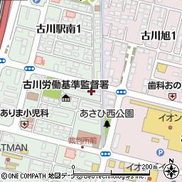 古川駅南住宅２周辺の地図