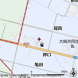 株式会社成文石油　古川東給油所周辺の地図
