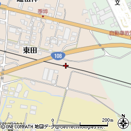 宮城県大崎市古川李埣馬寄浦周辺の地図