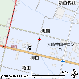株式会社宮城県学校用品協会古川支所周辺の地図