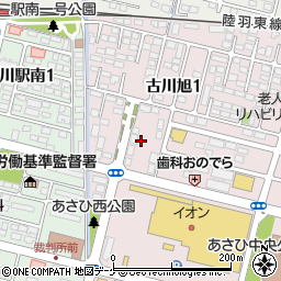 アイムの家　大崎店周辺の地図