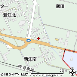 宮城県大崎市古川鶴ケ埣新江北121-1周辺の地図