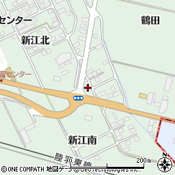 宮城県大崎市古川鶴ケ埣新江北116周辺の地図