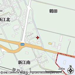 宮城県大崎市古川鶴ケ埣新江北158周辺の地図