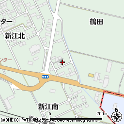 宮城県大崎市古川鶴ケ埣新江北121-7周辺の地図