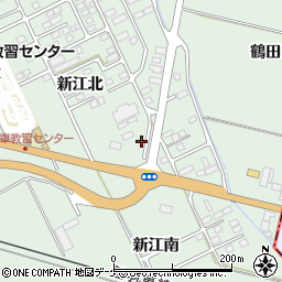 宮城県大崎市古川鶴ケ埣新江北114周辺の地図