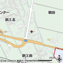 宮城県大崎市古川鶴ケ埣新江北124周辺の地図