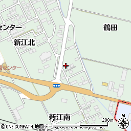 宮城県大崎市古川鶴ケ埣新江北125周辺の地図