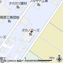 タカノフーズ株式会社　東北工場周辺の地図