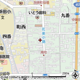 あるふあゼミナール中新田校周辺の地図