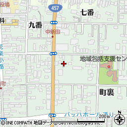 明光義塾　中新田教室周辺の地図