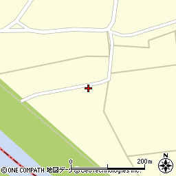 宮城県登米市豊里町鏡形37周辺の地図