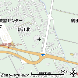宮城県大崎市古川鶴ケ埣新江北112周辺の地図