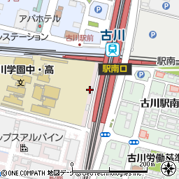 第一観光トラベル株式会社　古川営業所周辺の地図