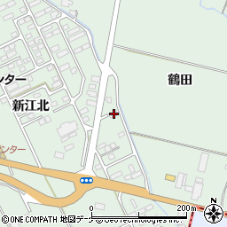 宮城県大崎市古川鶴ケ埣新江北155周辺の地図