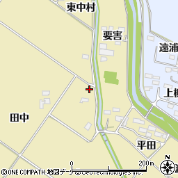 宮城県加美郡加美町下狼塚田中23周辺の地図