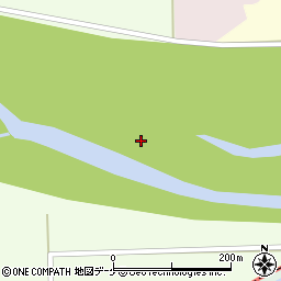 鳴瀬川周辺の地図