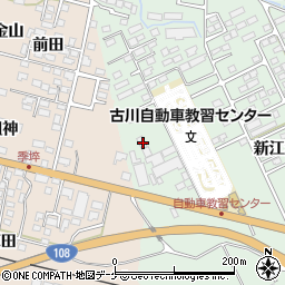 宮城県大崎市古川鶴ケ埣新江北12周辺の地図