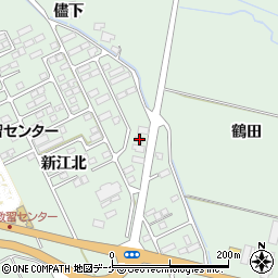 宮城県大崎市古川鶴ケ埣新江北199-8周辺の地図