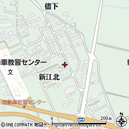 宮城県大崎市古川鶴ケ埣新江北191-11周辺の地図