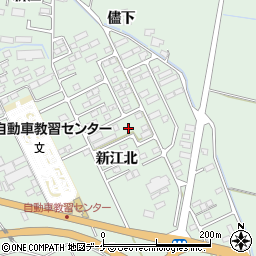 宮城県大崎市古川鶴ケ埣新江北191周辺の地図