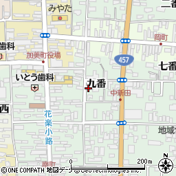 内田歯科クリニック周辺の地図