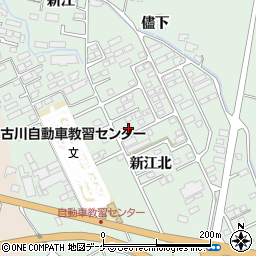 宮城県大崎市古川鶴ケ埣新江北192-2周辺の地図