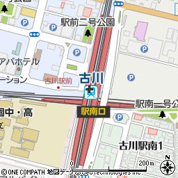古川駅 宮城県大崎市 駅 路線図から地図を検索 マピオン