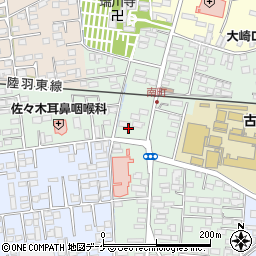 セブンイレブン大崎古川南町２丁目店周辺の地図