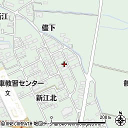 宮城県大崎市古川鶴ケ埣新江北197周辺の地図