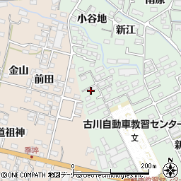 宮城県大崎市古川鶴ケ埣新江北4-3周辺の地図