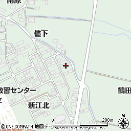 宮城県大崎市古川鶴ケ埣新江北198-3周辺の地図