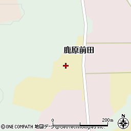 宮城県加美郡加美町鹿原前田周辺の地図