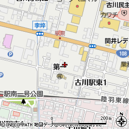 富国生命保険古川営業所周辺の地図