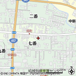 宮城県加美郡加美町岡町28周辺の地図