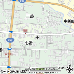 宮城県加美郡加美町岡町30周辺の地図