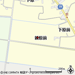 宮城県遠田郡美里町中埣新原前周辺の地図