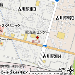 東京靴流通センター古川東店周辺の地図