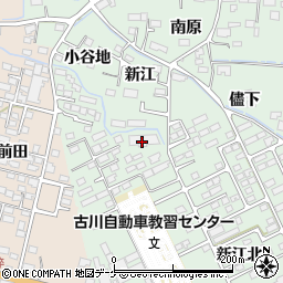 宮城県大崎市古川鶴ケ埣新江北49周辺の地図