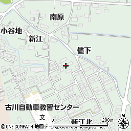 宮城県大崎市古川鶴ケ埣新江北96周辺の地図