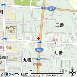 宮城県加美郡加美町岡町51-2周辺の地図