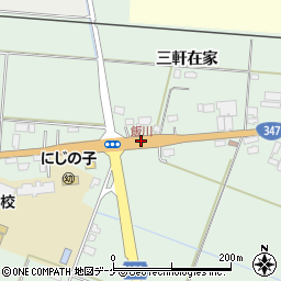 飯川周辺の地図
