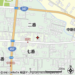 宮城県加美郡加美町岡町36周辺の地図