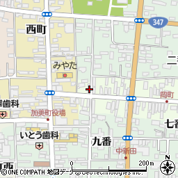 宮城県加美郡加美町岡町61-1周辺の地図