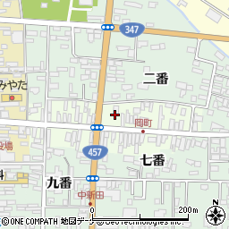 宮城県加美郡加美町岡町47周辺の地図