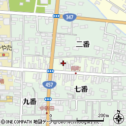 宮城県加美郡加美町岡町46周辺の地図