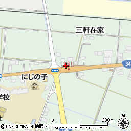 宮城県大崎市古川飯川小谷地周辺の地図
