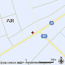 山形県尾花沢市六沢268周辺の地図